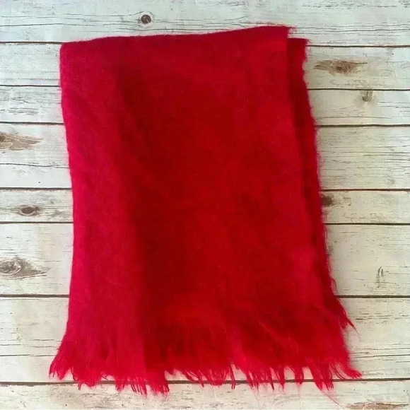 New Avoca Mohair + Wool Throw Made In England - Picture 4 of 7